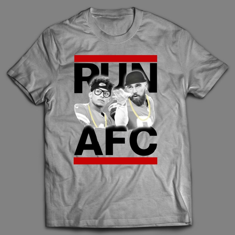 RUN AFC FOOTBALL KC SHIRT